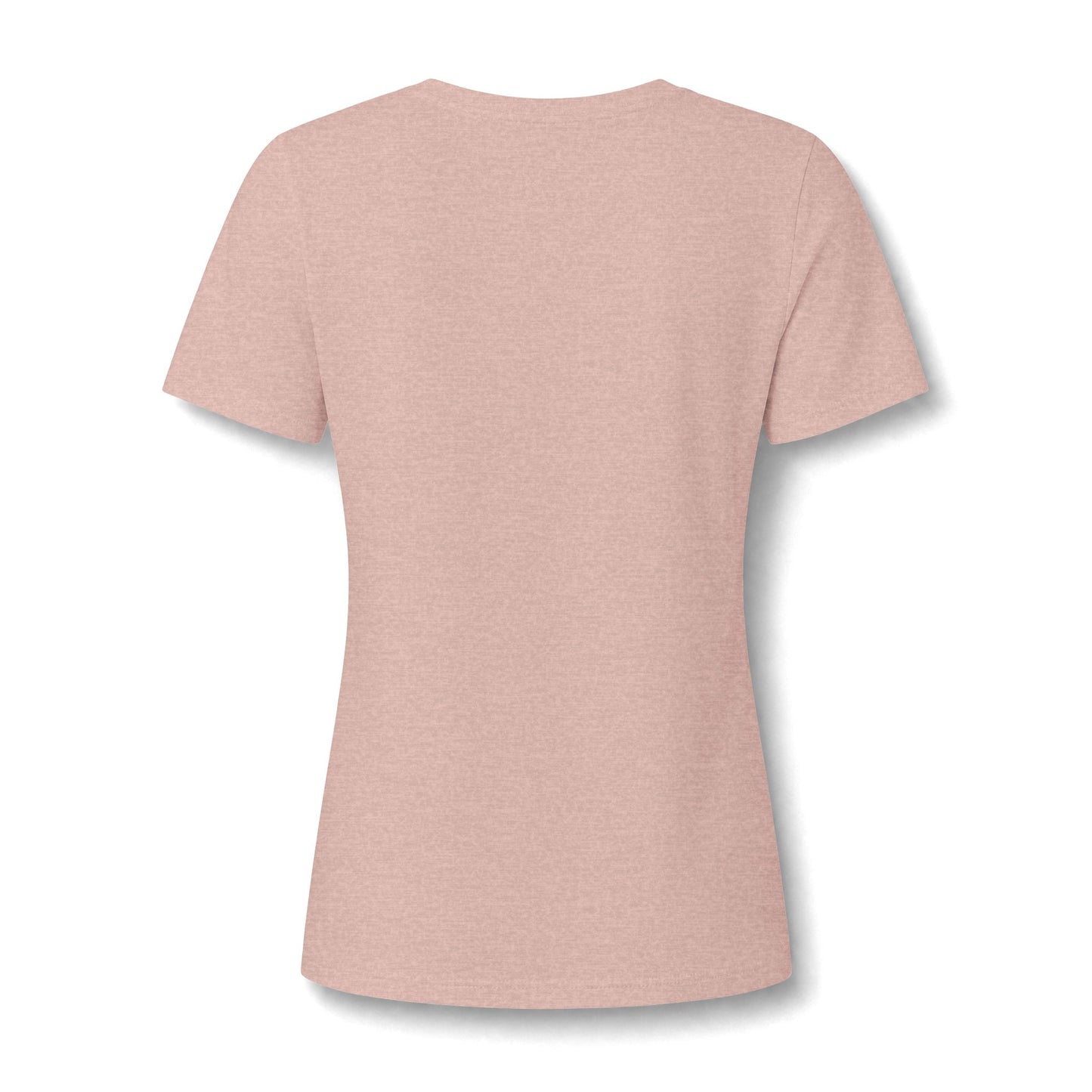 Women's Relaxed Heather CVC V-Neck Tee