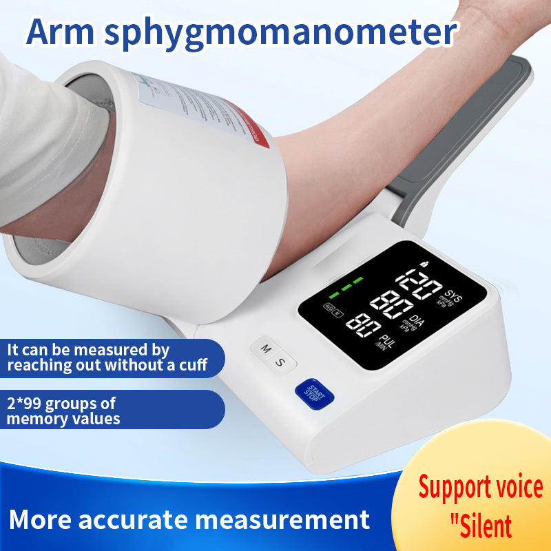Automatic Digital Blood Pressure Monitor with Voice Announcement