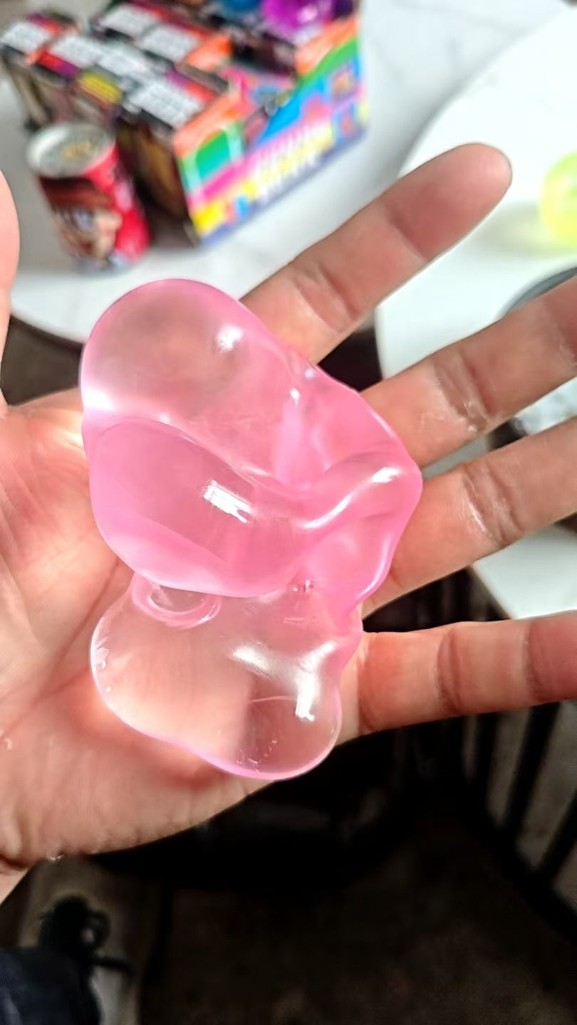 Coconut oil squeeze relaxation ball