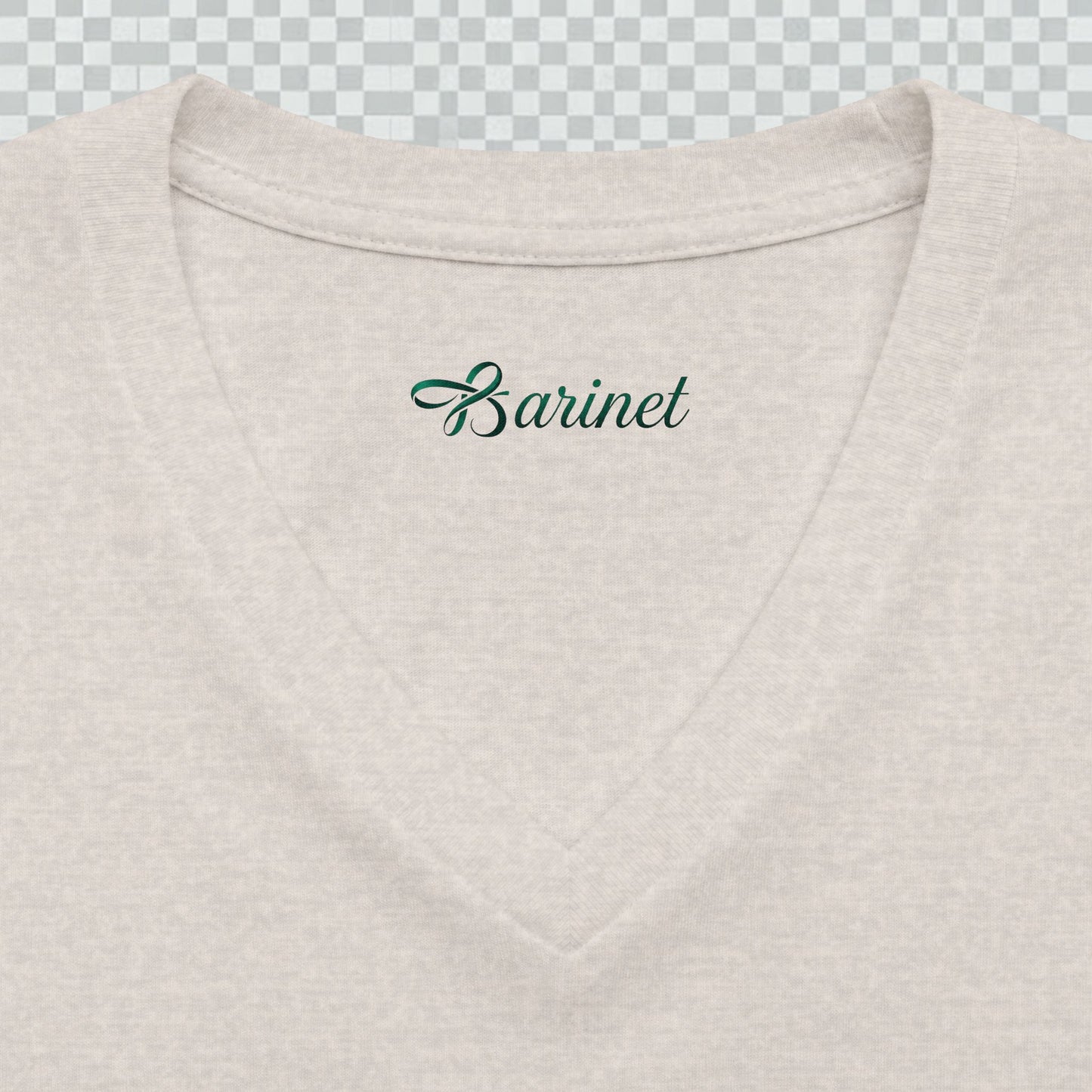 Women's Relaxed Heather CVC V-Neck Tee