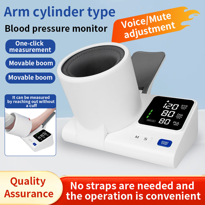 Automatic Digital Blood Pressure Monitor with Voice Announcement