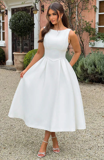 Women's Backless Strap Dress
